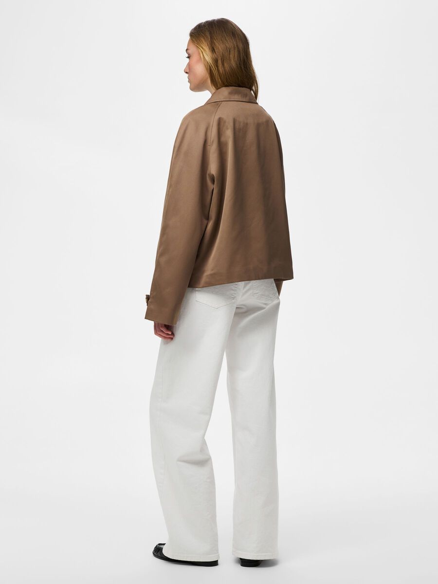 Product carousel image - PCSCARLETT SHORT TRENCHCOAT, Brown Lentil | 2