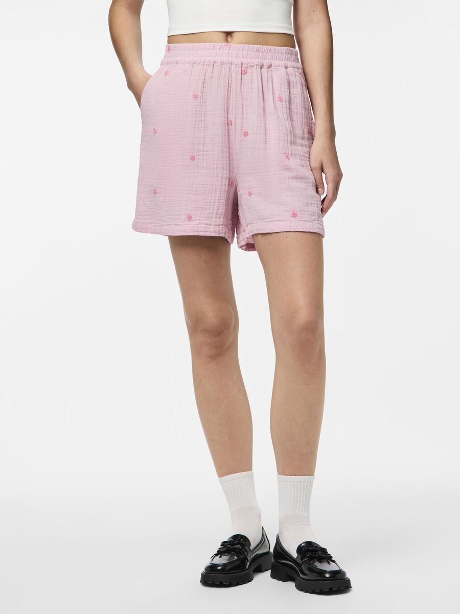 Pieces PCMAYA BOMULD SHORTS, Dawn Pink, highres - 17145720_DawnPink_1073806_003.jpg