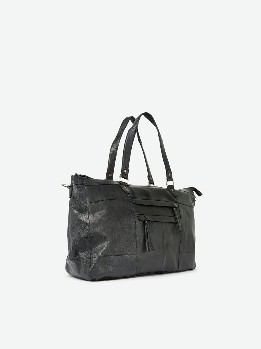 Pieces SKINN WEEKEND BAG, Black, highres - 17084880_Black_004.jpg