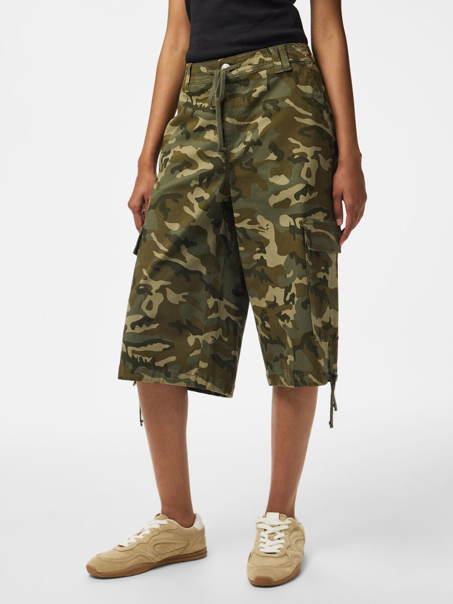 Product carousel image 1 PCMIMMI MW CARGO  BERMUDA SHORTS, Mermaid