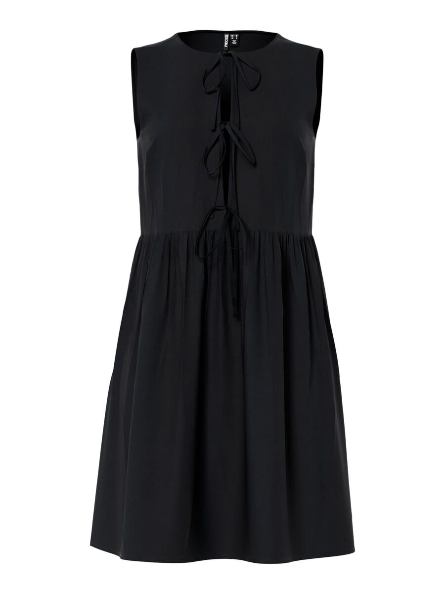 Product carousel image - PCJOLLY STRIK MIDI-JURK, Black | 1