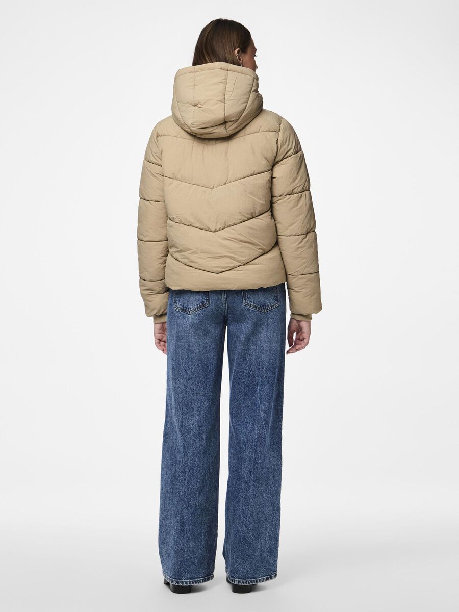 Pieces PCJAMILLA PUFFER JACKET, Silver Mink, highres - 17126620_SilverMink_004.jpg