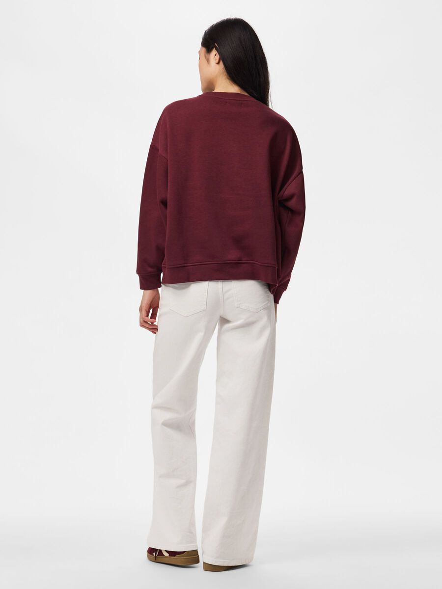 Product carousel image 2 PCCHILLI - COUPE AMPLE SWEAT-SHIRT, Tawny Port
