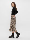 Pieces LEOPARD PRINT MIDI SKIRT, Black, highres - 17115982_Black_874534_005.jpg