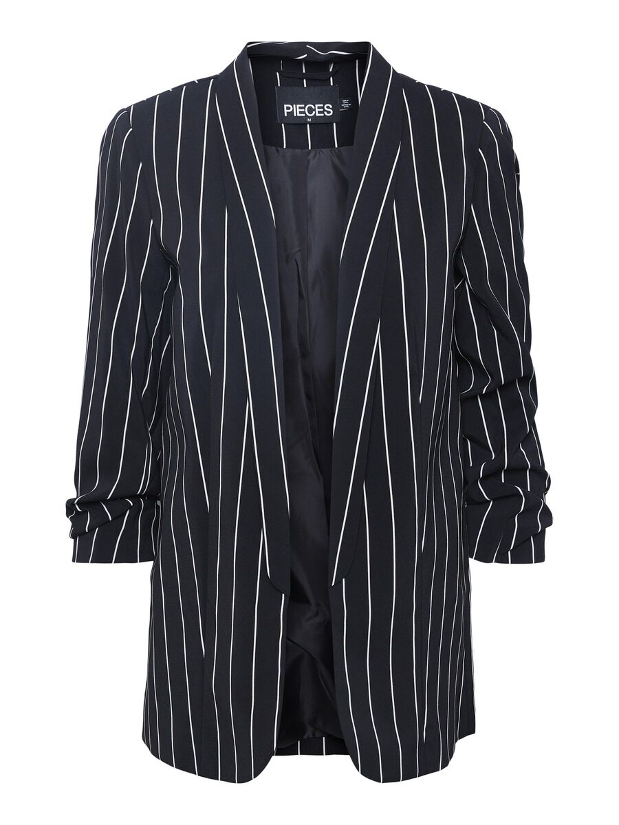 Carousel image - PCBOSELLA 3/4 PRINTED BLAZER, Black | 2