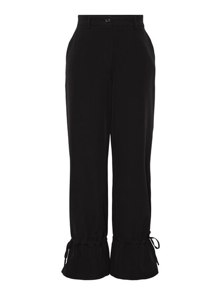 Pieces PANTALONES DE PERNERA RECTA, Black, highres - 17143549_Black_001.jpg