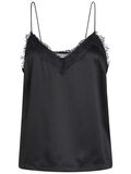 Pieces SATIN SLEEVELESS TOP, Black, highres - 17087109_Black_001.jpg