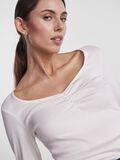 Pieces PCTANIA LONG SLEEVED TOP, Bright White, highres - 17135564_BrightWhite_006.jpg