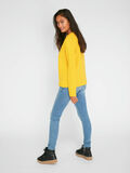 Pieces PATENTSTRICK PULLOVER, Lemon Chrome, highres - 17093438_LemonChrome_004.jpg