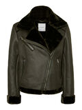 Pieces FAUX FUR AVIATOR JACKET, Forest Night, highres - 17098793_ForestNight_001.jpg