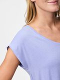Product image thumbnail - PCBILLO LUREX T-SHIRT, Baby Lavender | 4