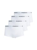 Pieces PCLOGO LADY 4-PAKNING BOXERSHORTS, Bright White, highres - 17106857_BrightWhite_001.jpg