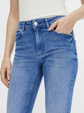 Pieces MID WAIST SKINNY FIT JEANS, Medium Blue Denim, highres - 17114905_MediumBlueDenim_006.jpg