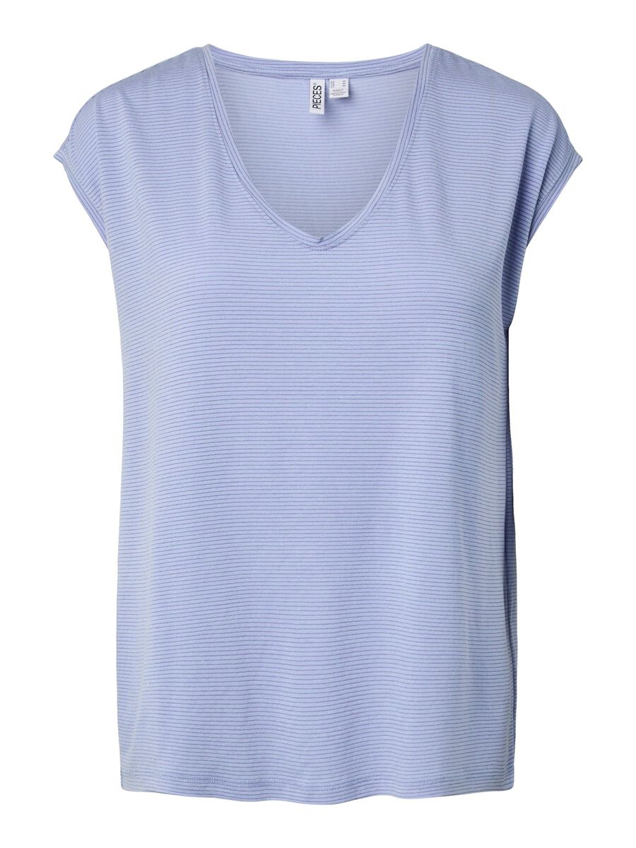 Product carousel image - PCBILLO LUREX T-SHIRT, Baby Lavender | 2
