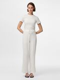 Pieces PCMARIE HW POINTELLE  TROUSERS, Cloud Dancer, highres - 17158497_CloudDancer_005.jpg
