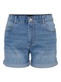 Pieces PCPEGGY JEANSSHORTS, Light Blue Denim, highres - 17134166_LightBlueDenim_001.jpg