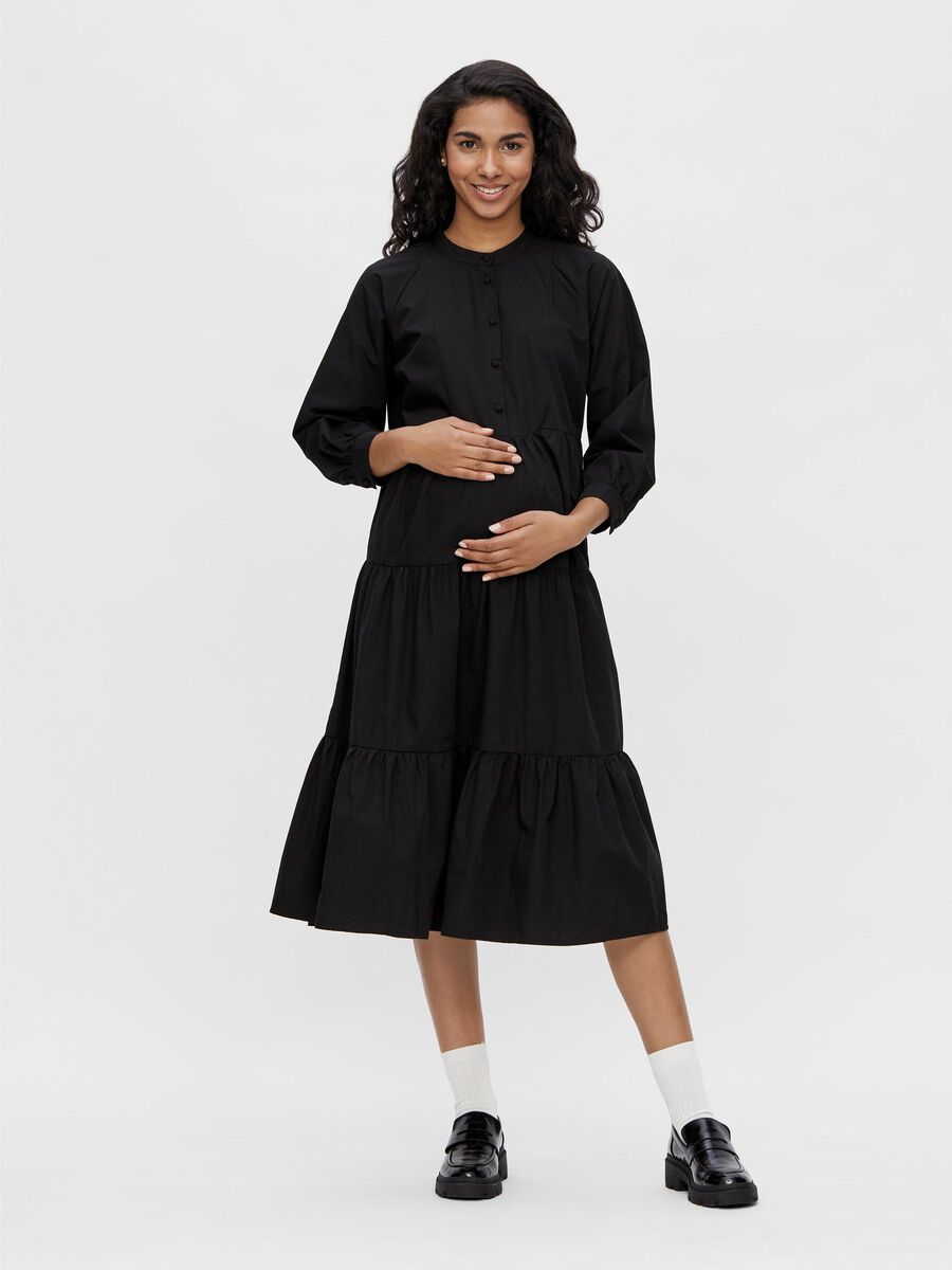 Mama.licious MATERNITY-DRESS DRESS, Black, highres - 20013703_Black_003.jpg