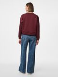 Pieces PCCHILLI LOOSE FIT SWEAT-SHIRT, Tawny Port, highres - 17156302_TawnyPort_004.jpg