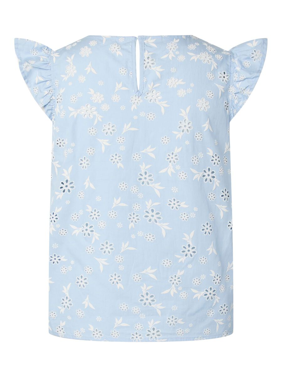 Carousel image - PCBANNA SLEEVELESS TOP, Cashmere Blue | 7