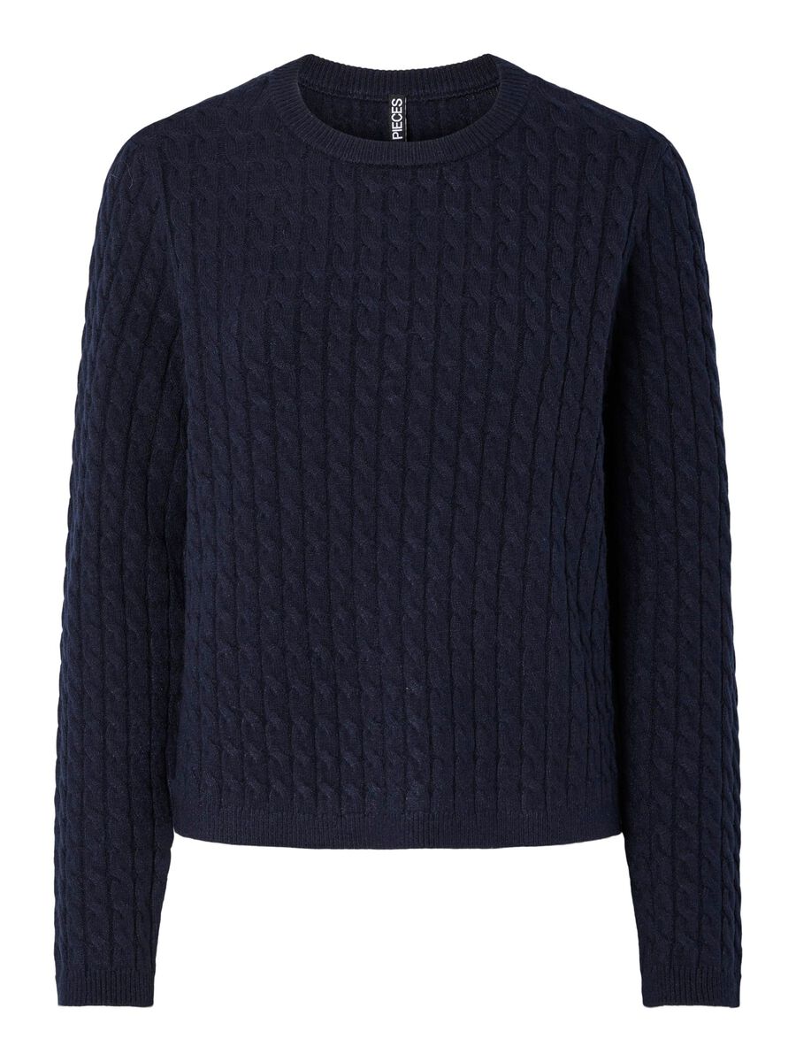 Pieces PCFIA PULLOVER, Maritime Blue, highres - 17158899_MaritimeBlue_001.jpg