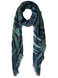 Pieces LONG PATTERNED SCARF, Laurel Wreath, highres - 17089179_LaurelWreath_001.jpg