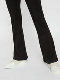 Pieces HIGH-WAIST FLARED BROEK, Black, highres - 17103421_Black_006.jpg