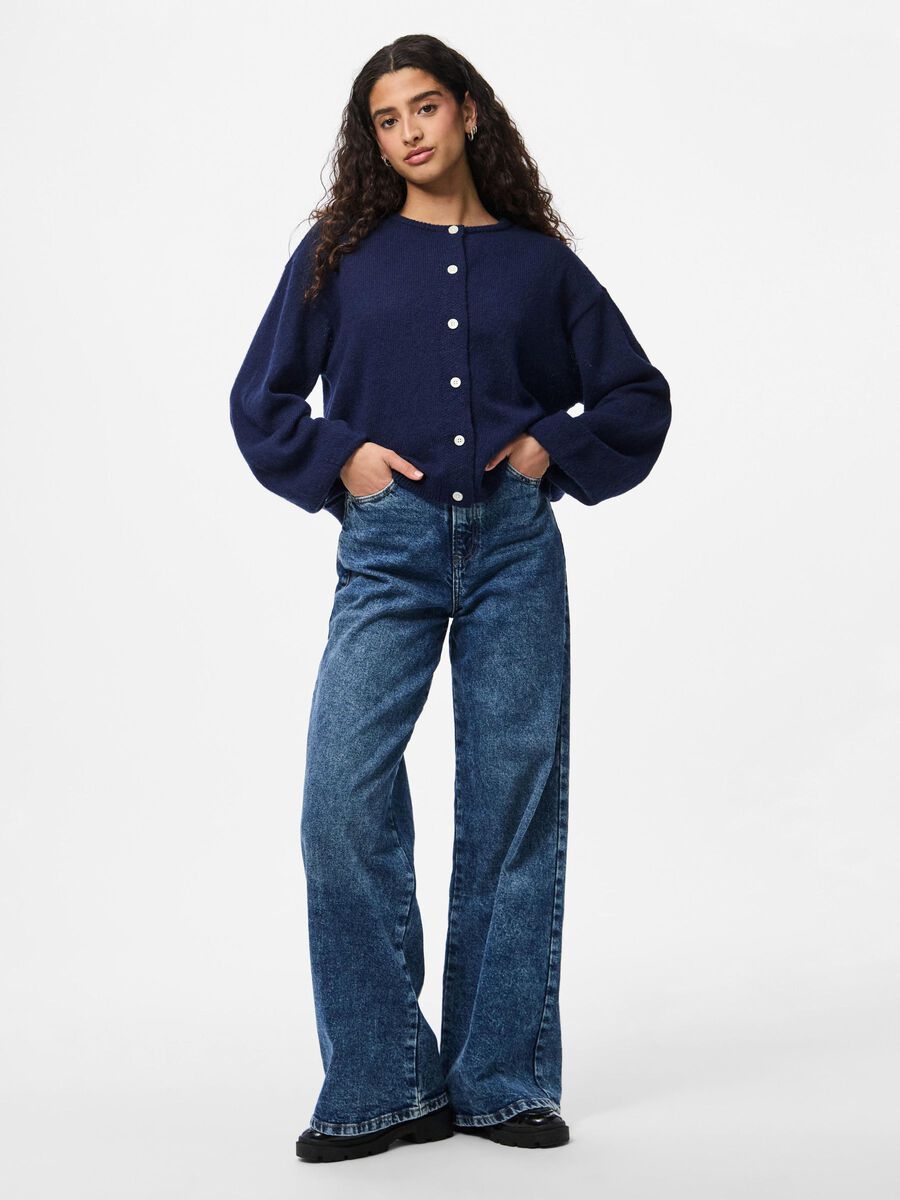 Pieces PCIDA GEBREID VEST, Maritime Blue, highres - 17157589_MaritimeBlue_005.jpg