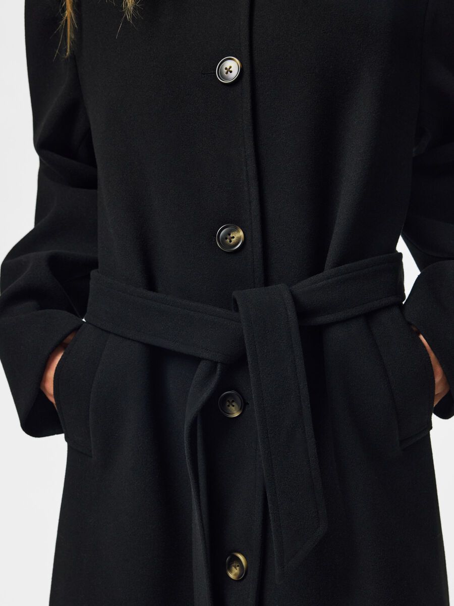 Carousel image 4 PCAYA LONG  COAT, Black