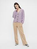 Pieces LONG SLEEVED KNITTED CARDIGAN, Orchid Bloom, highres - 17115024_OrchidBloom_005.jpg