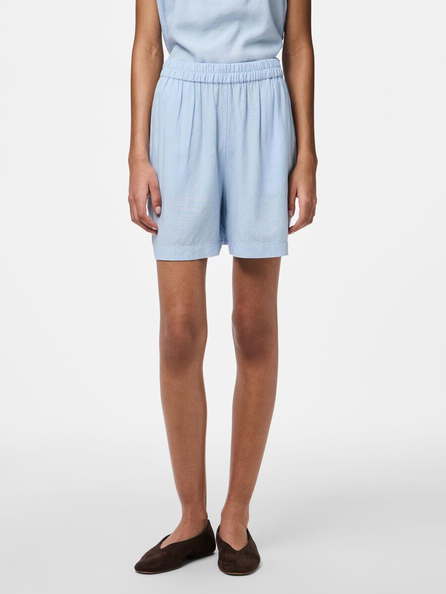Pieces PCPIA SHORTS, Cashmere Blue, highres - 17152062_CashmereBlue_003.jpg
