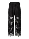 Product image thumbnail - PCRINNE HW STRAIGHT LACE TROUSERS, Black | 6