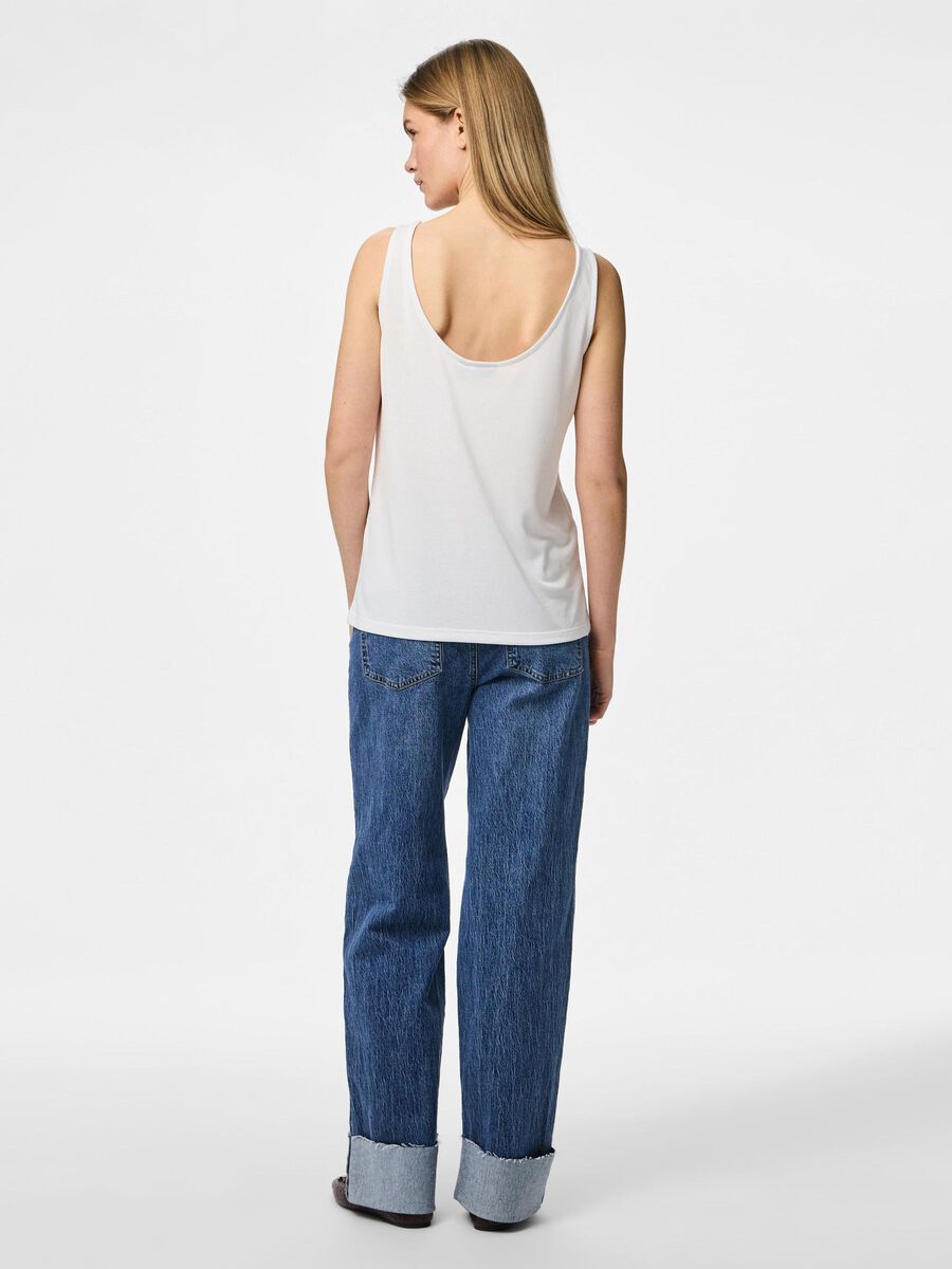 Pieces PCKAMALA TANK TOP, Bright White, highres - 17100687_BrightWhite_004.jpg