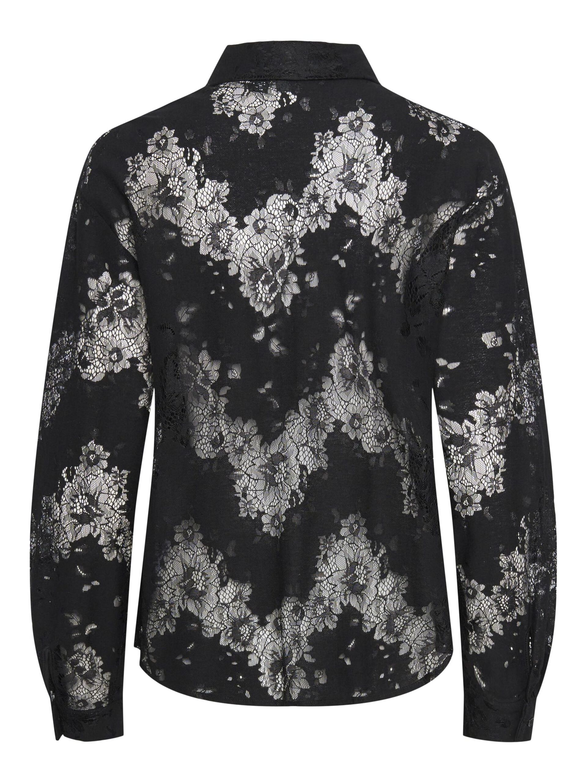 Carousel image - PCNORINNE SHIRT, Black | 7
