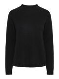 Pieces PCJULIANA KNITTED PULLOVER, Black, highres - 17126277_Black_001.jpg