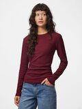Product image thumbnail 1 PCRUKA LONG SLEEVED TOP, Tawny Port