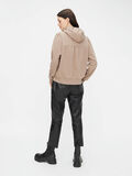 Pieces LANGÆRMET HOODIE, Taupe Gray, highres - 17109371_TaupeGray_004.jpg