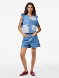 Pieces PCFIE HW PATCHWORK DENIMSHORTS, Dark Blue Denim, highres - 17159215_DarkBlueDenim_007.jpg