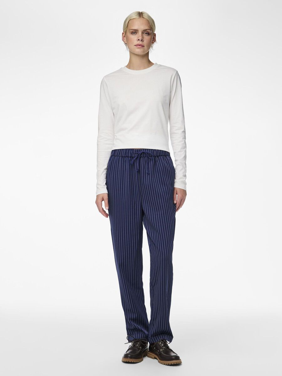 Pieces PCJANE HIGH WAISTED TROUSERS, Sky Captain, highres - 17146074_SkyCaptain_005.jpg