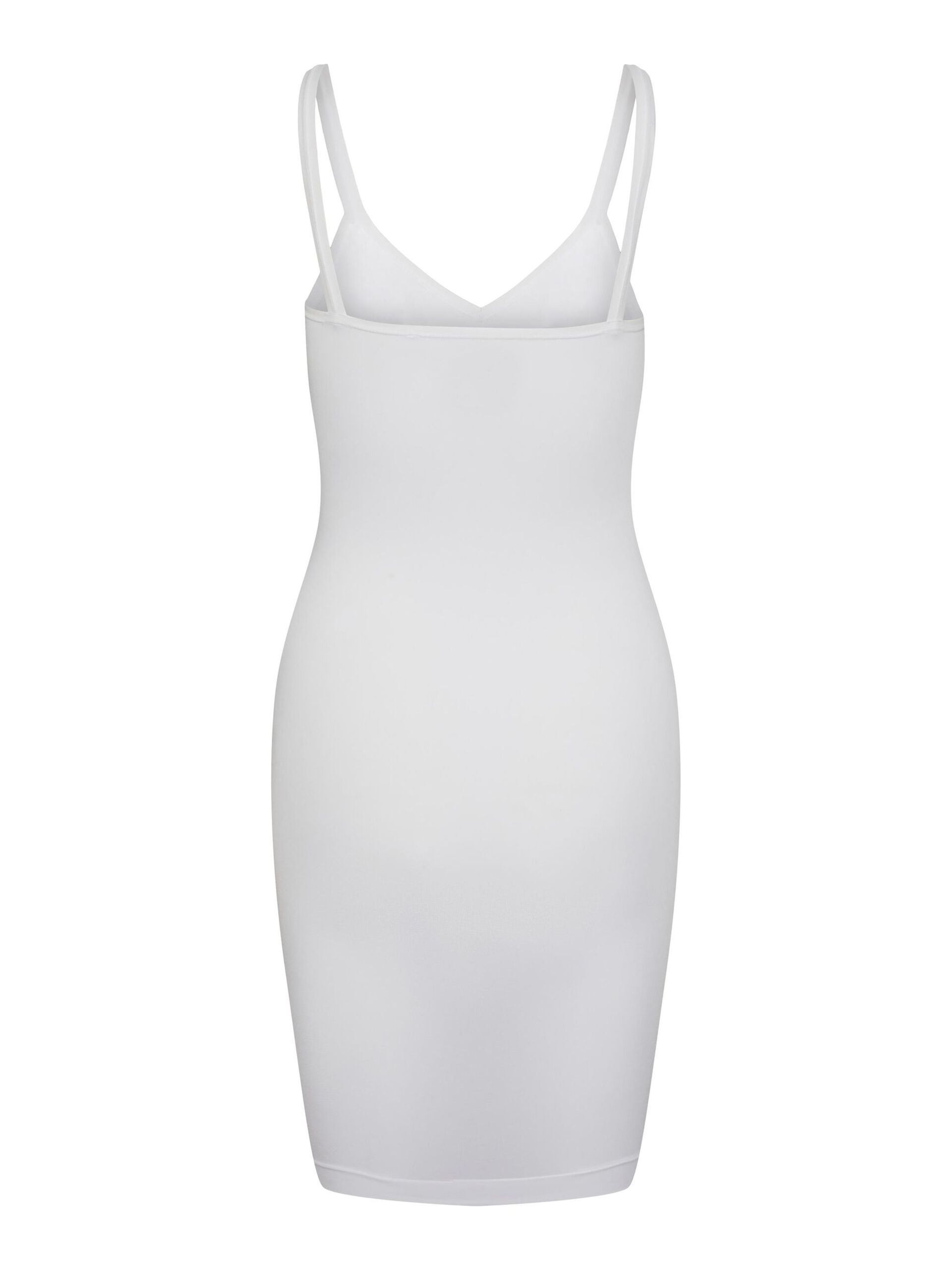Carousel image - PCBALLROOM SLIP DRESS, White | 7