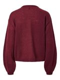 Pieces PCIDA CARDIGAN EN MAILLE, Tawny Port, highres - 17157589_TawnyPort_002.jpg