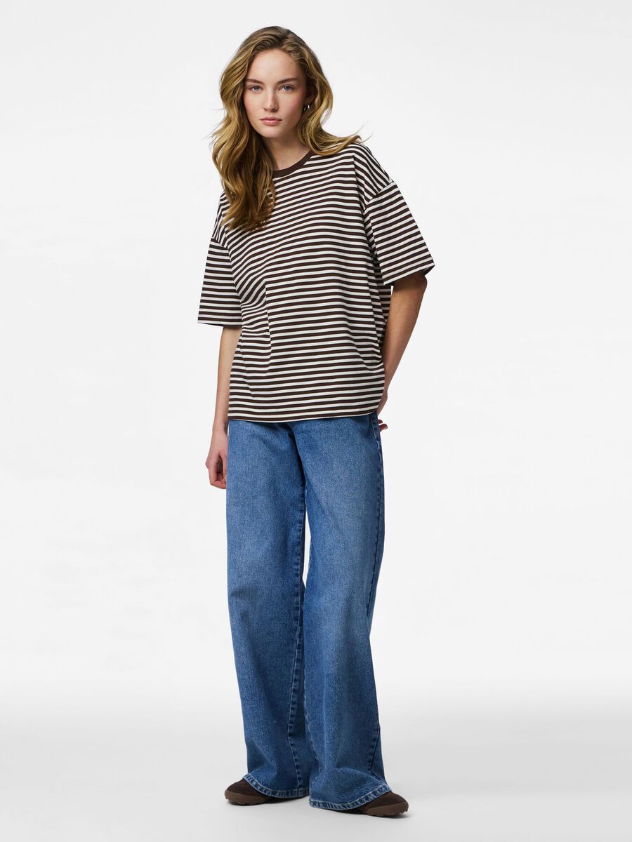 Product carousel image - PCSADIE 2/4 T-SHIRT, Hot Fudge | 1