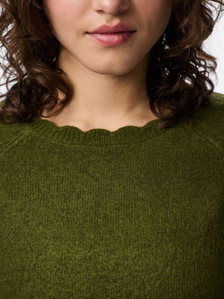 Carousel image - PCRATH KNITTED PULLOVER, Sphagnum | 4