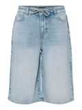 Pieces PCSELMA DENIM SHORTS, Light Blue Denim, highres - 17158219_LightBlueDenim_001.jpg