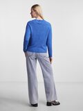 Pieces PCJULIANA STRIKKET PULLOVER, French Blue, highres - 17126277_FrenchBlue_004.jpg