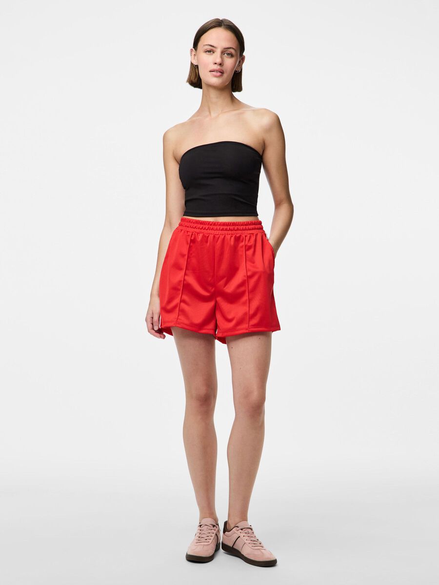 Pieces PCGRACE - DE SPORT SHORT, High Risk Red, highres - 17157550_HighRiskRed_005.jpg