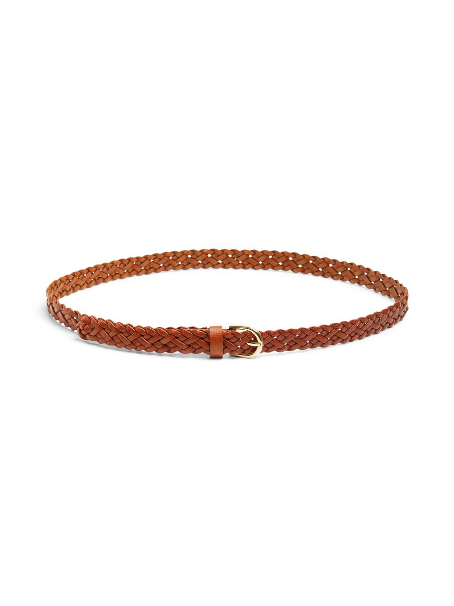 Carousel image - PCAVERY LEATHER BELT, Cognac | 1