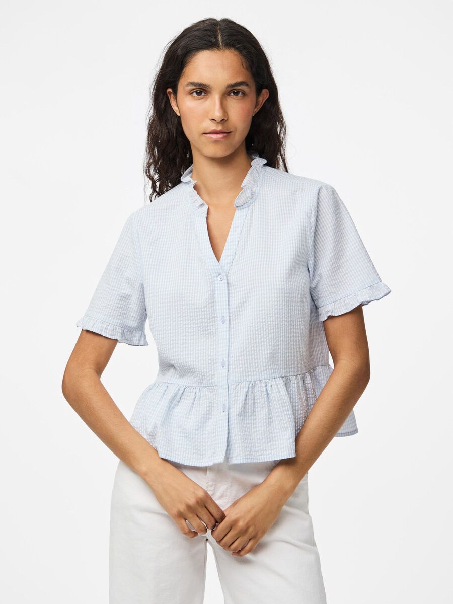 Pieces PCALMA V-NECK TOP, Cashmere Blue, highres - 17161206_CashmereBlue_1221755_003.jpg