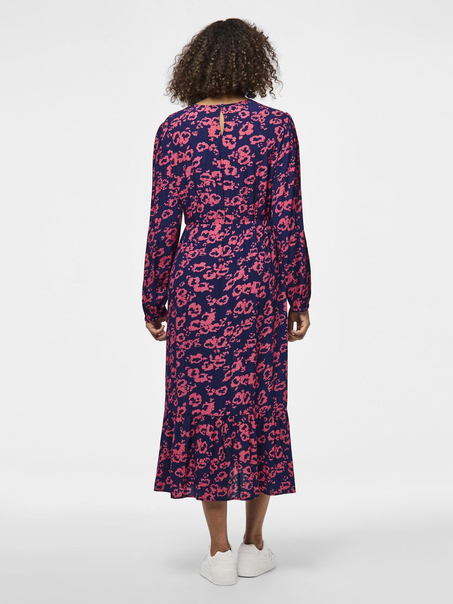 Pieces PCPAROLINE  MIDI DRESS, Ocean Cavern, highres - 17154648_OceanCavern_1154279_004.jpg