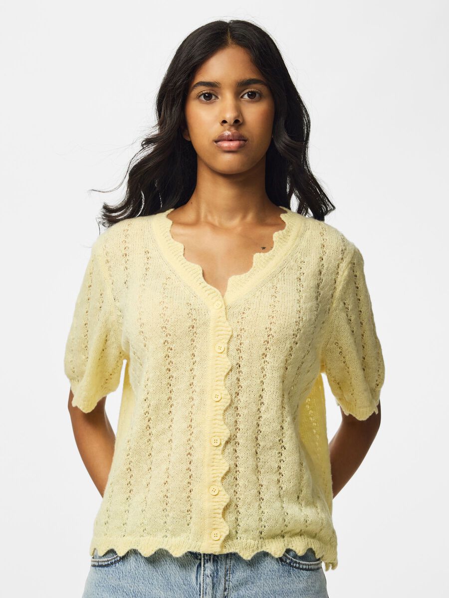 Product carousel image 1 PCADA CARDIGAN EN MAILLE, French Vanilla