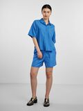 Pieces PCMILANO SHORT SLEEVED SHIRT, Marina, highres - 17140960_Marina_005.jpg